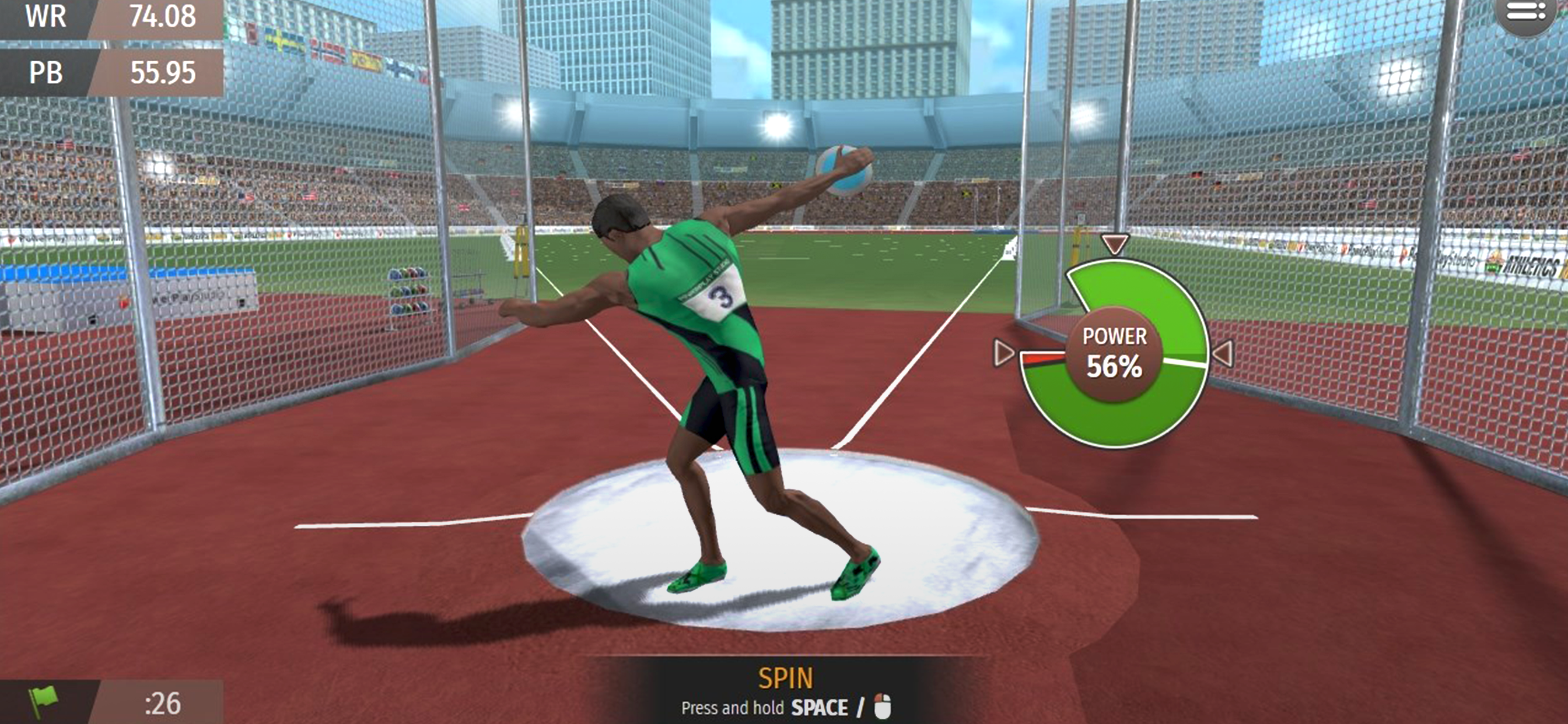 اسکرین شات 4 بازی Athletics Mania: Track & Field