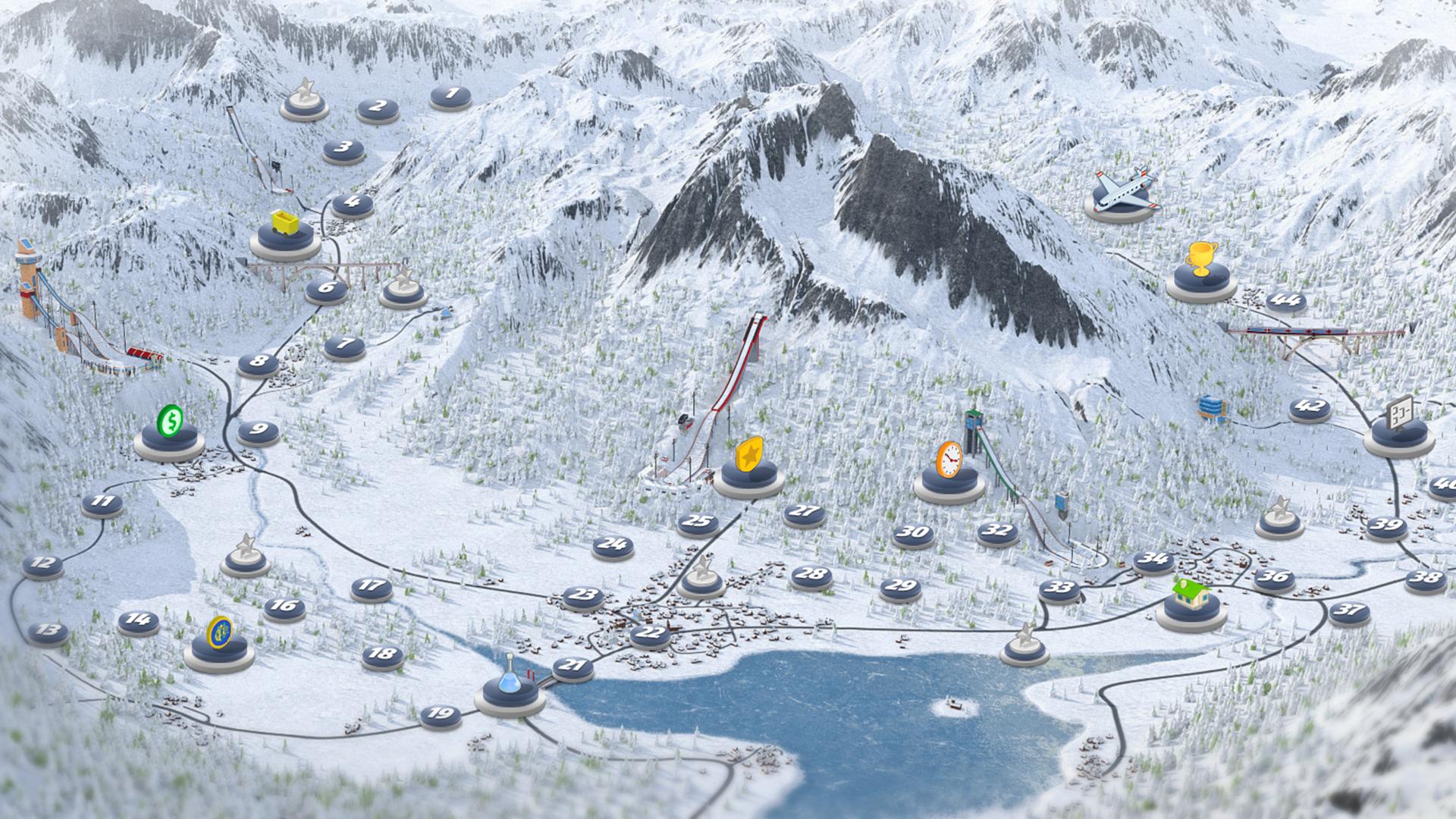 اسکرین شات 3 بازی Ski Jump Mania 3