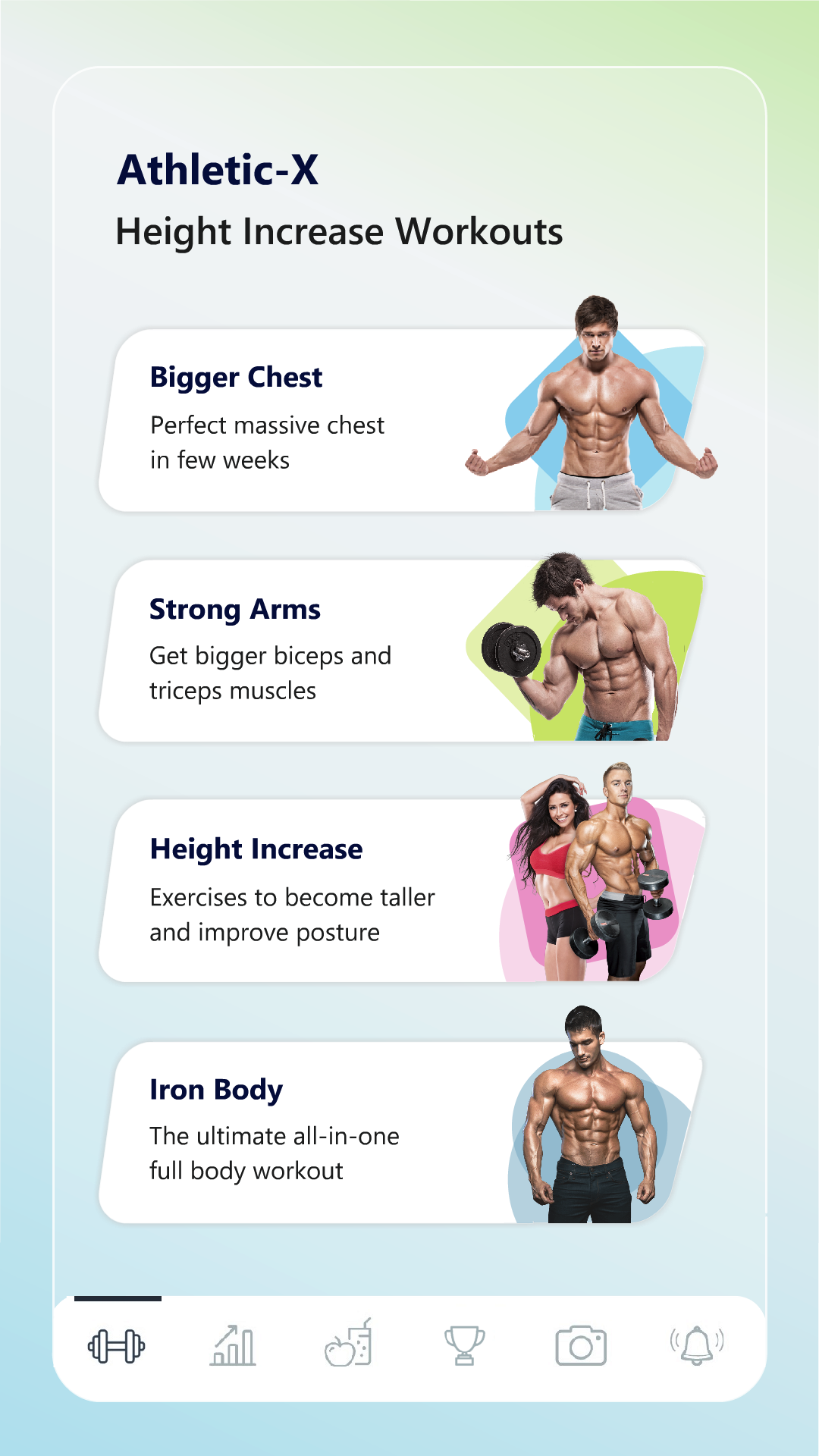اسکرین شات 1 برنامه Calisthenics: Home Workout