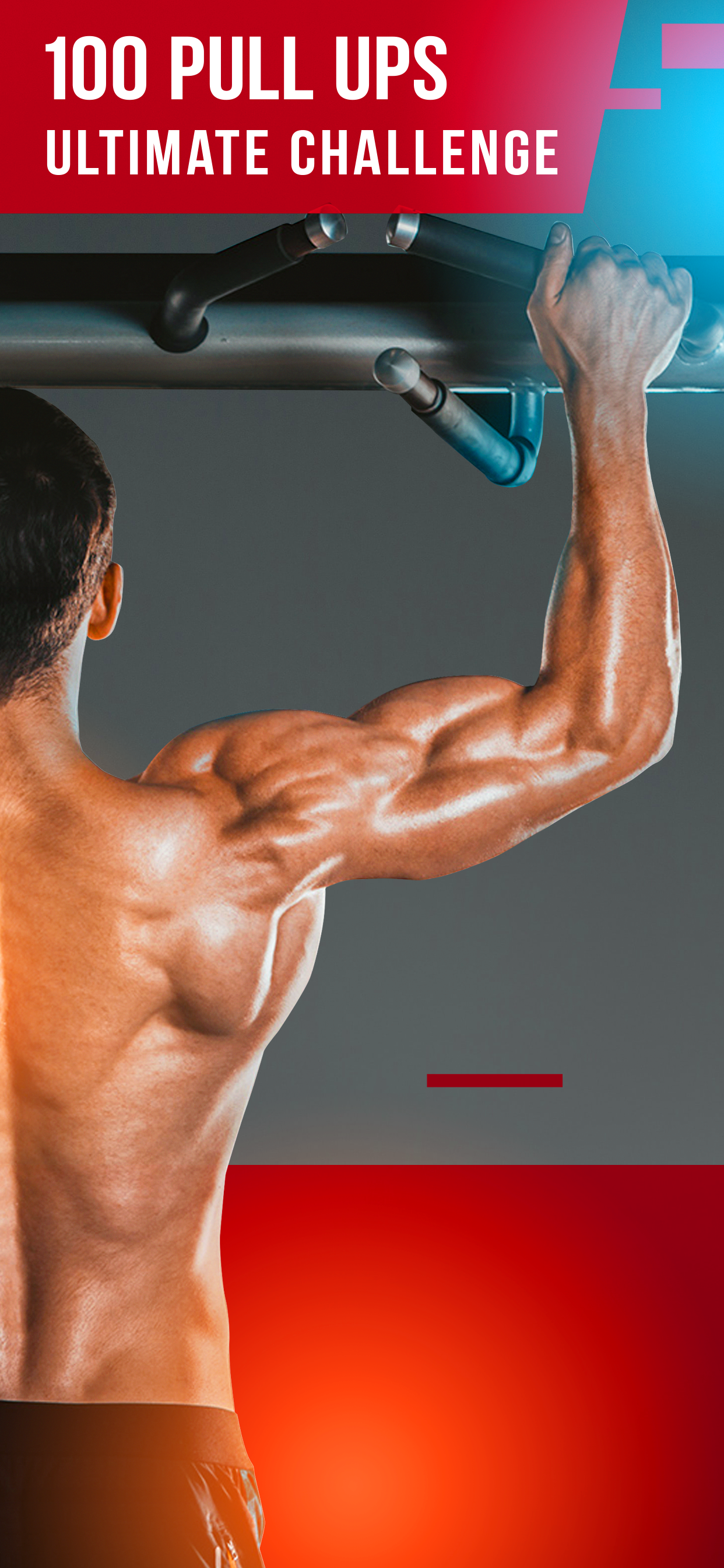 اسکرین شات 1 برنامه 100 Pull Ups Workout