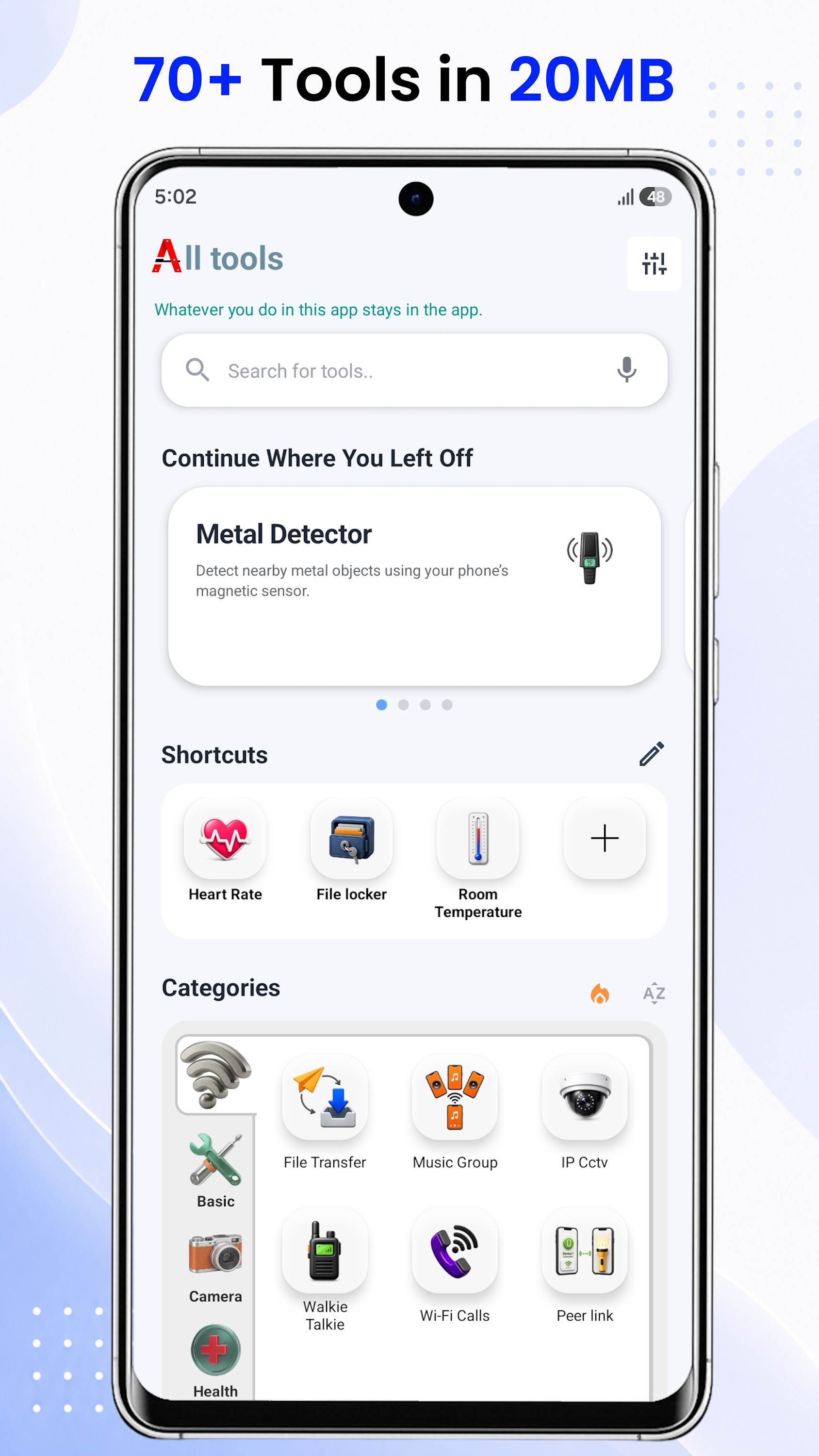 اسکرین شات 1 برنامه All tools