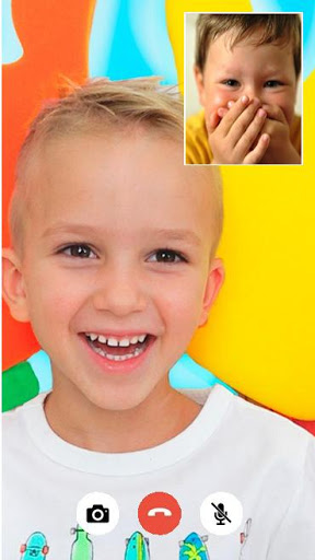 اسکرین شات 5 برنامه Vlad and Niki Call - Fake video call with Brothers