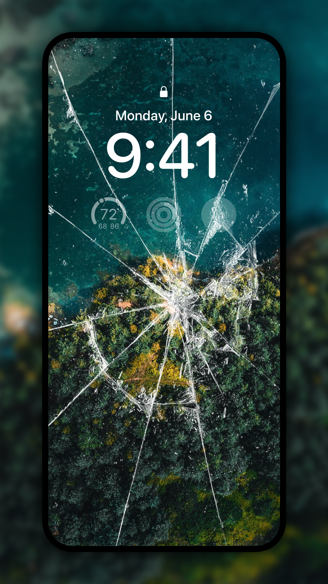 اسکرین شات 4 برنامه Broken Screen - Funny Sound