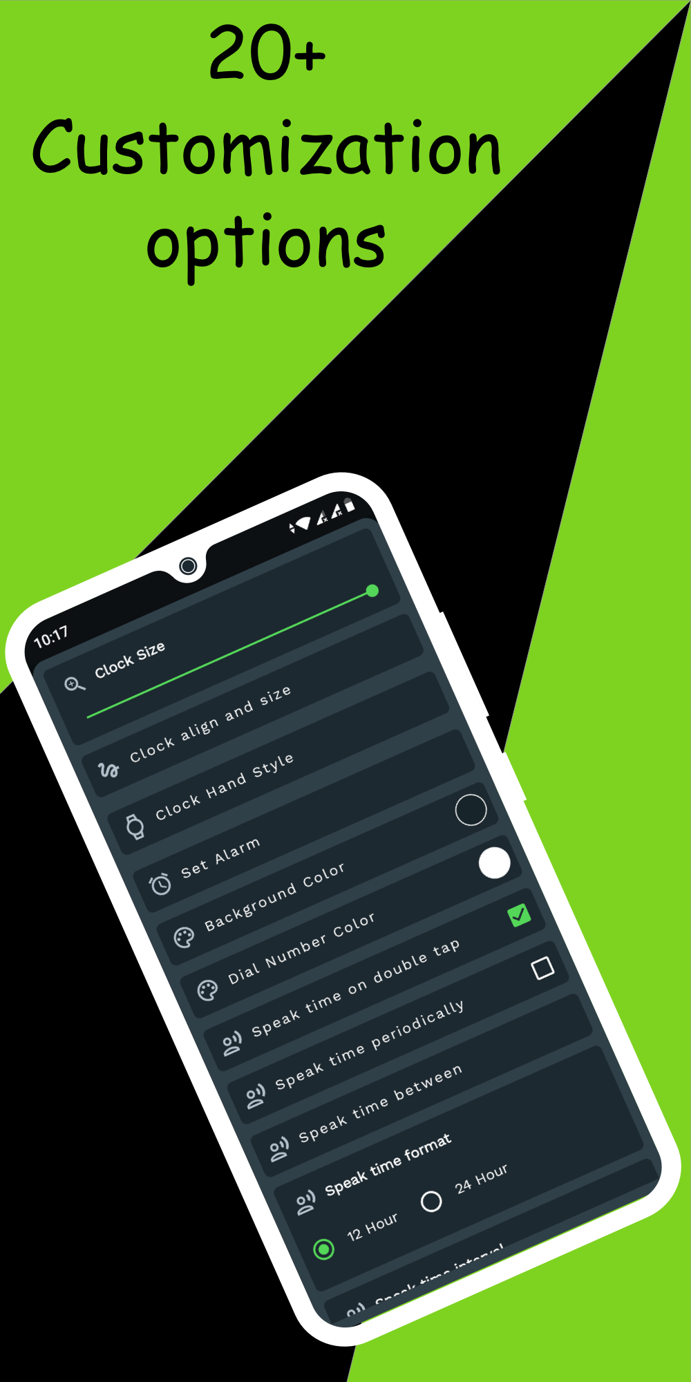 اسکرین شات 8 برنامه Smart Night Clock - Wallpaper