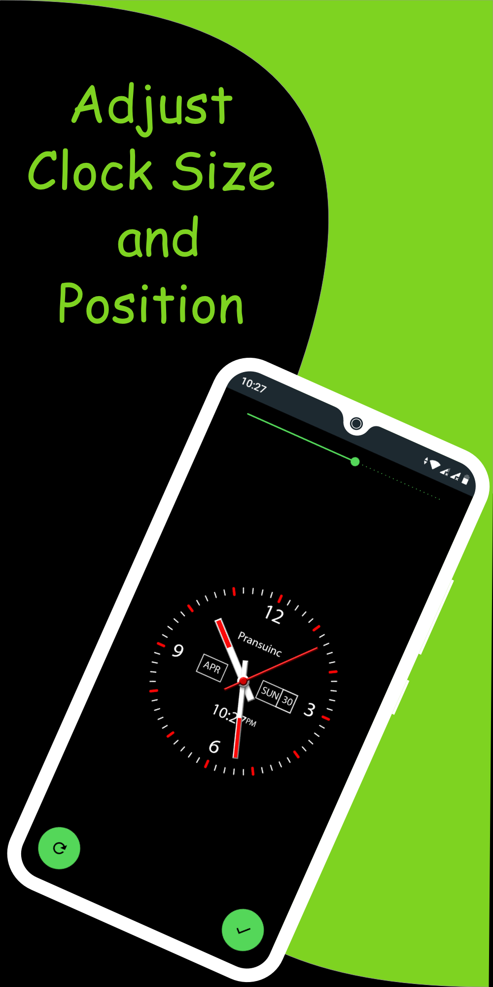 اسکرین شات 7 برنامه Smart Night Clock - Wallpaper