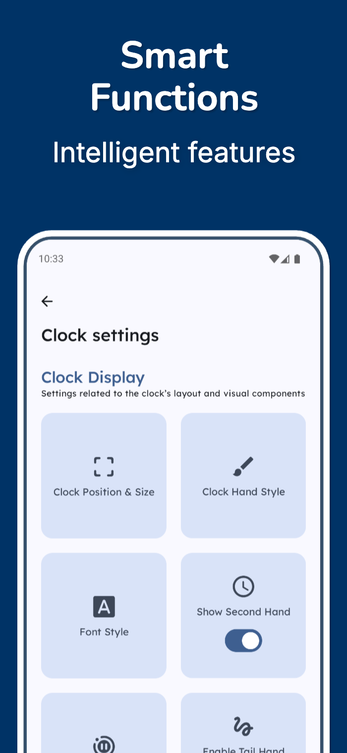 اسکرین شات 6 برنامه Swiss Clock