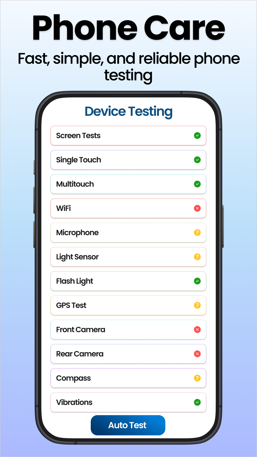 اسکرین شات 1 برنامه Device Info: Hardware & WiFi
