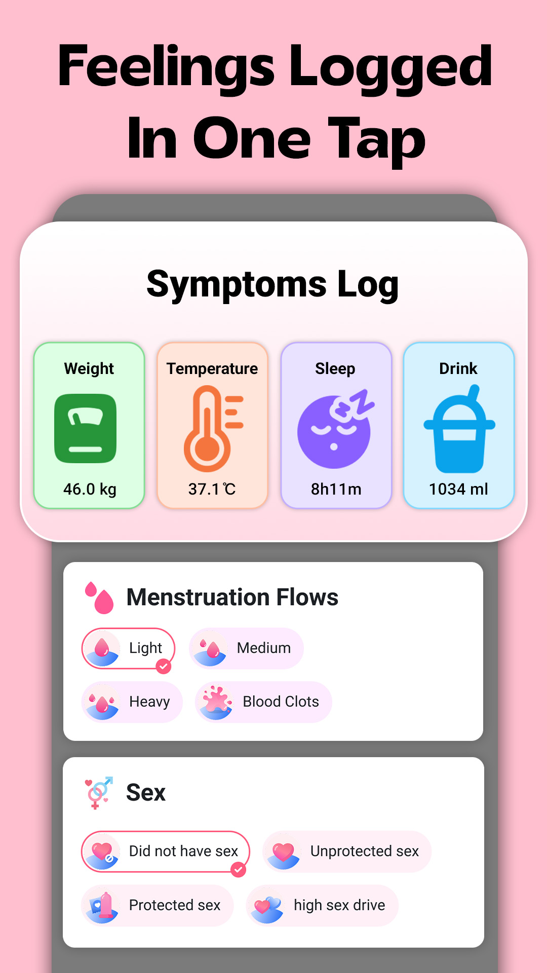 اسکرین شات 7 برنامه AccuPeriod Ovulation Tracker