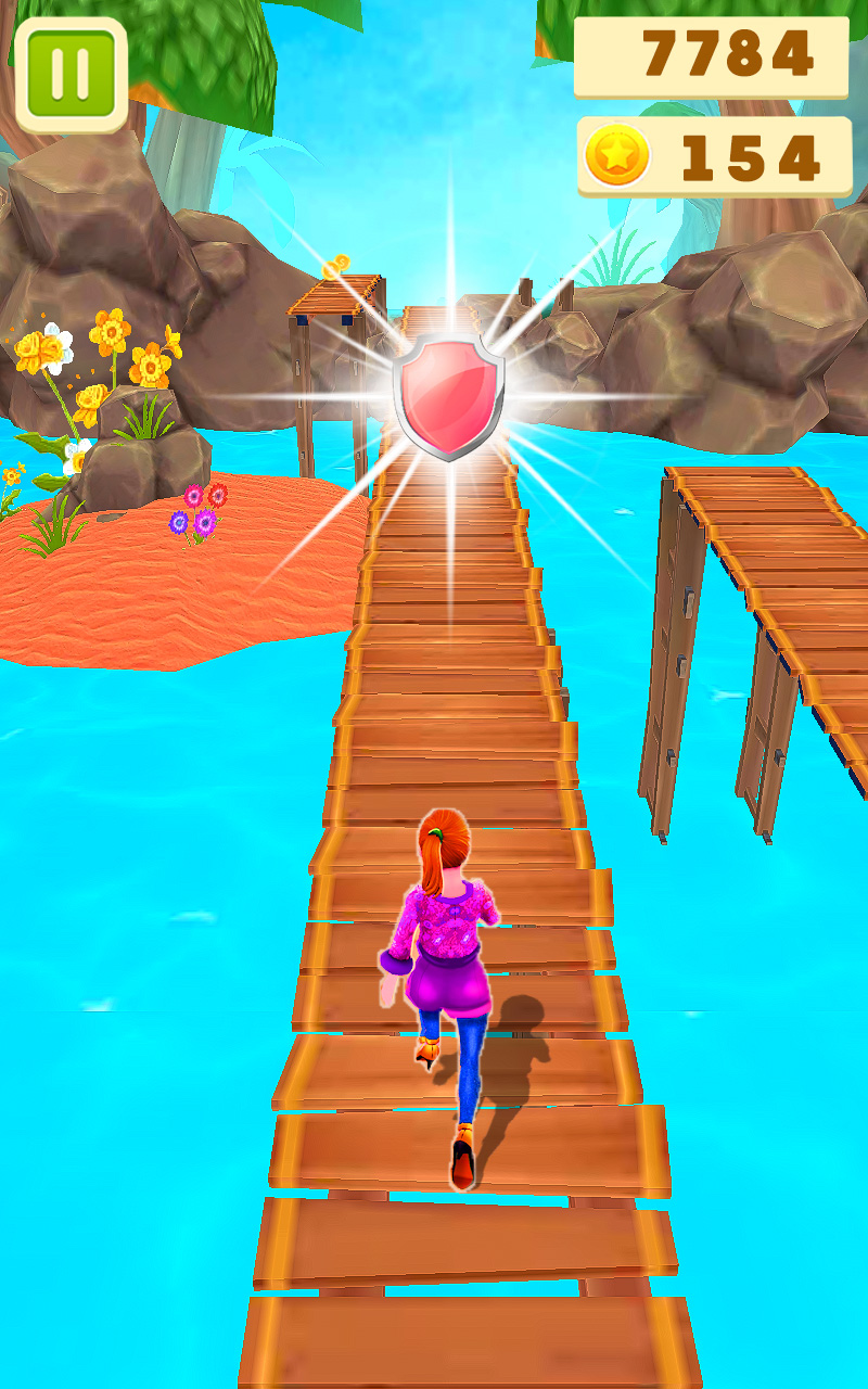 اسکرین شات 3 بازی Princess Island Running Games