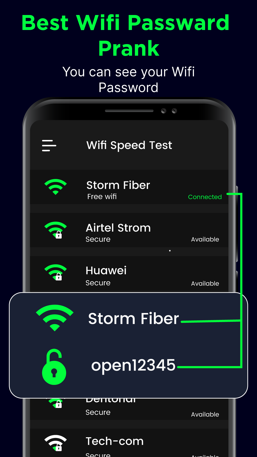 اسکرین شات 5 برنامه WiFi Password Hacker Prank