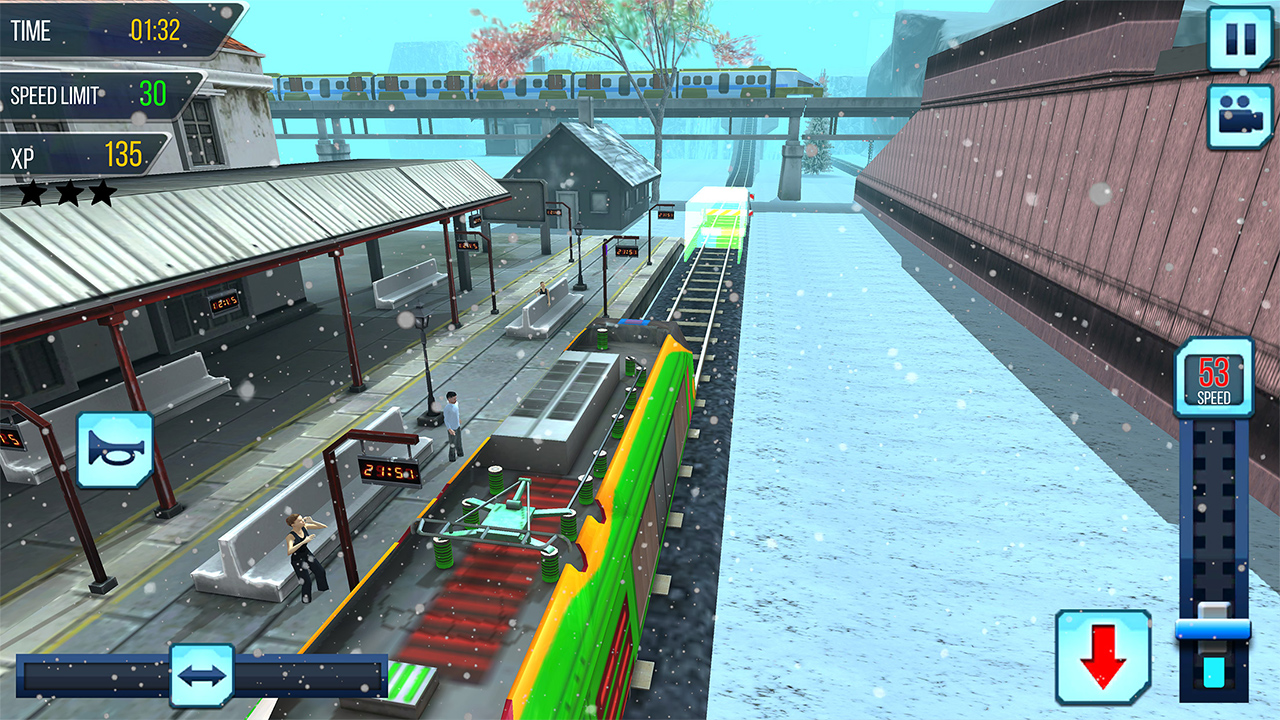 اسکرین شات 1 بازی Subway Bullet Train Simulator