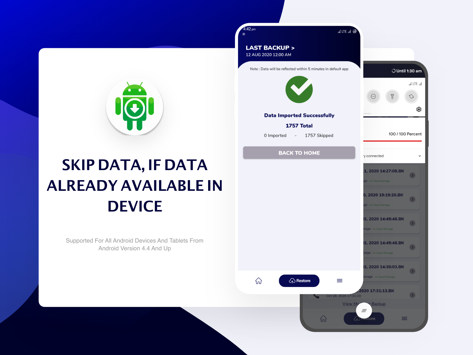 اسکرین شات 4 برنامه Backup & Restore-Cloud Storage