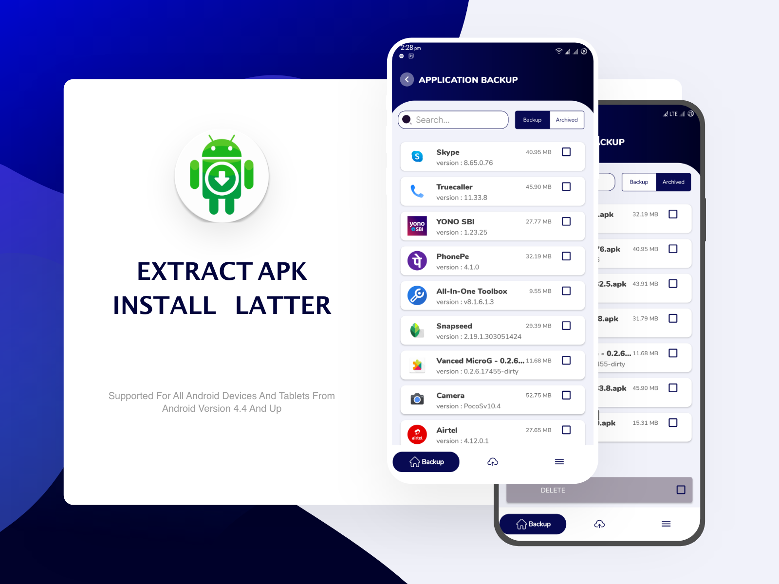 اسکرین شات 3 برنامه Backup & Restore-Cloud Storage