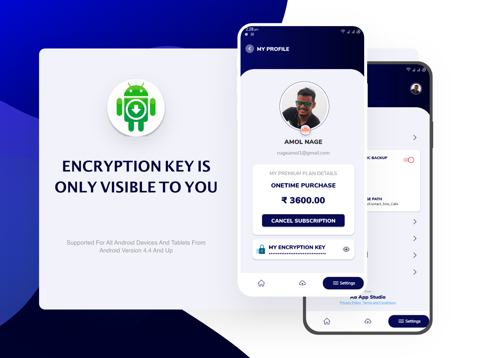 اسکرین شات 6 برنامه Backup & Restore-Cloud Storage