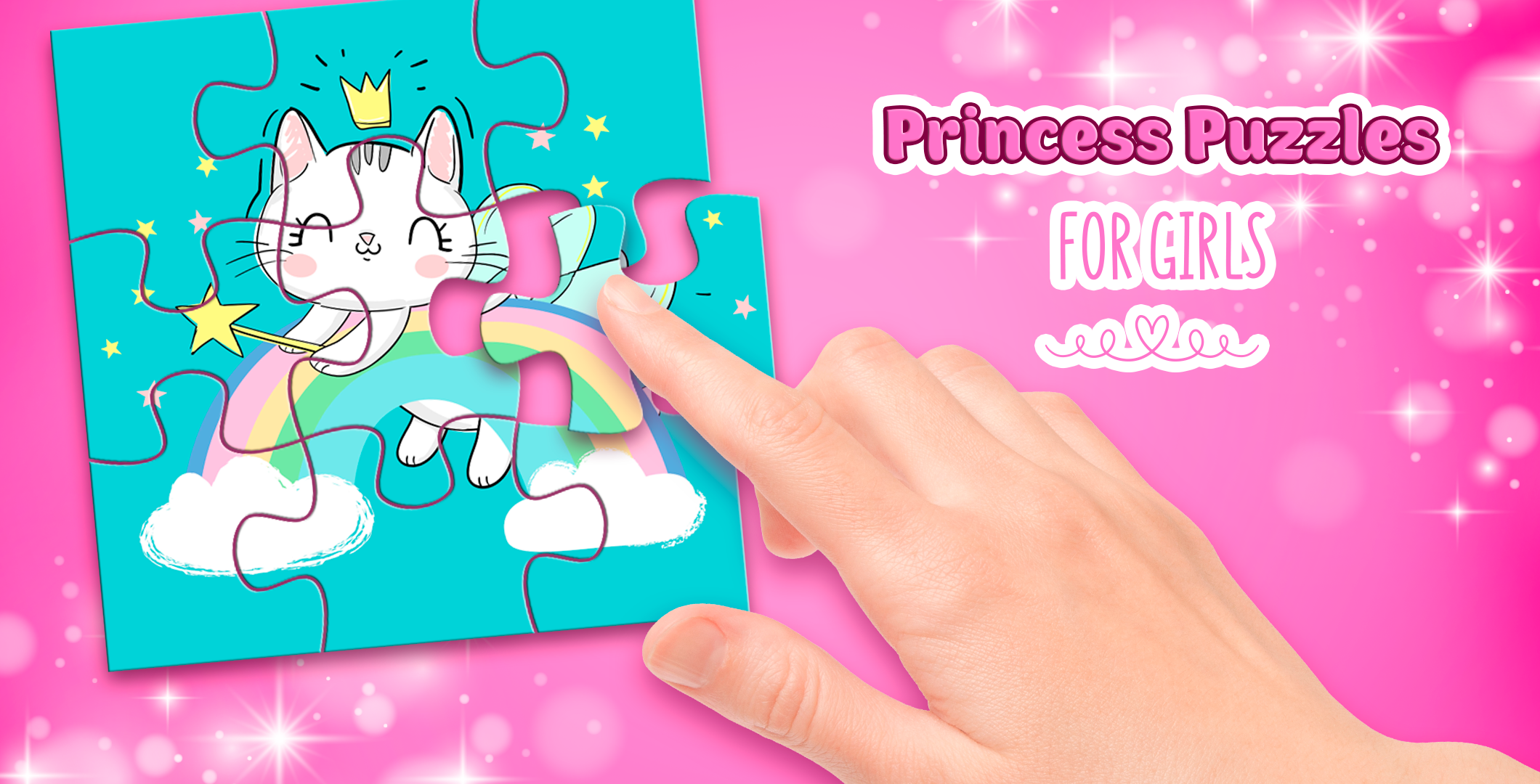 اسکرین شات 1 بازی Princess Game Puzzles for Kids