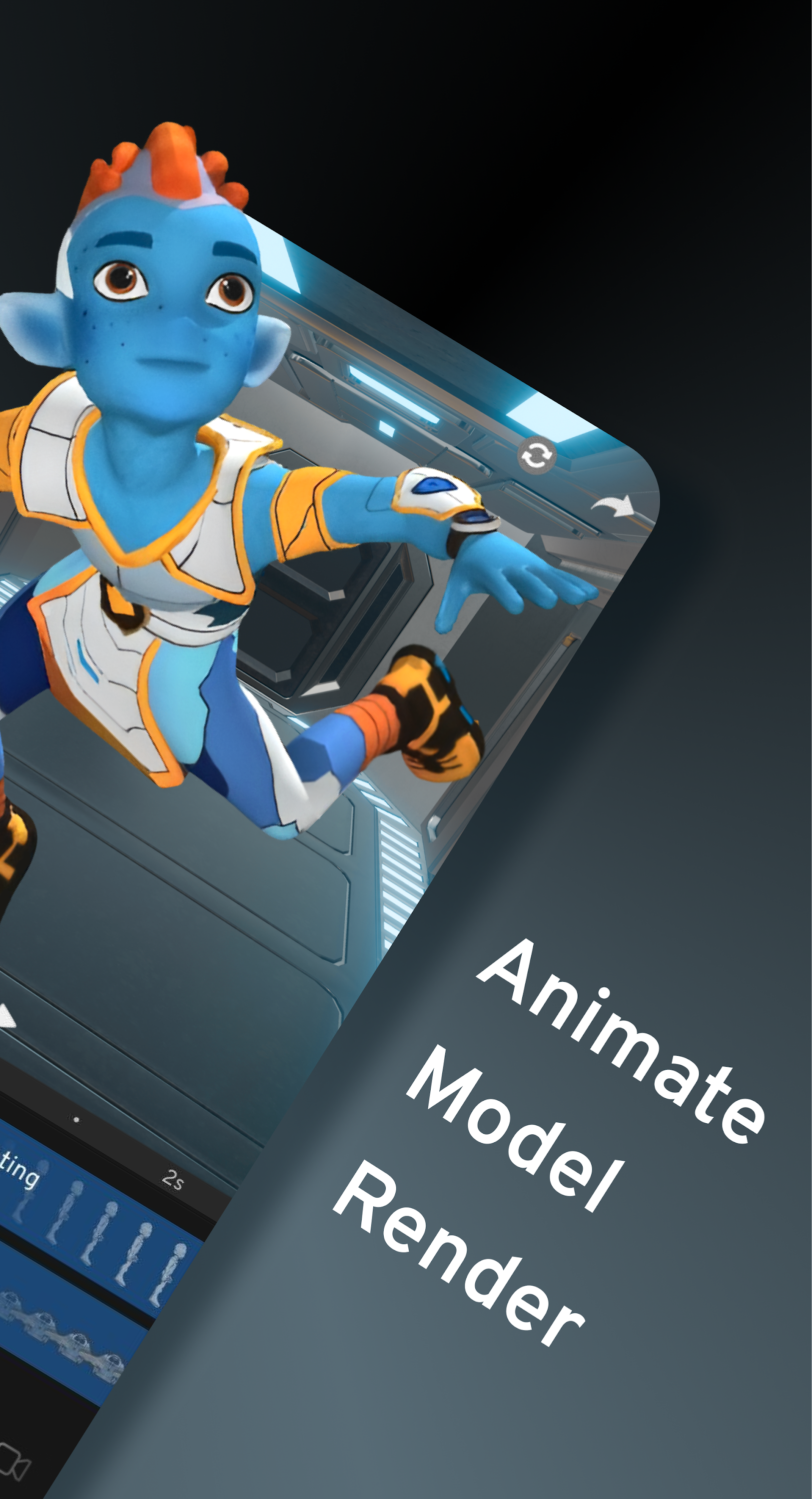 اسکرین شات 2 برنامه Prisma3D - Animation, Modeling