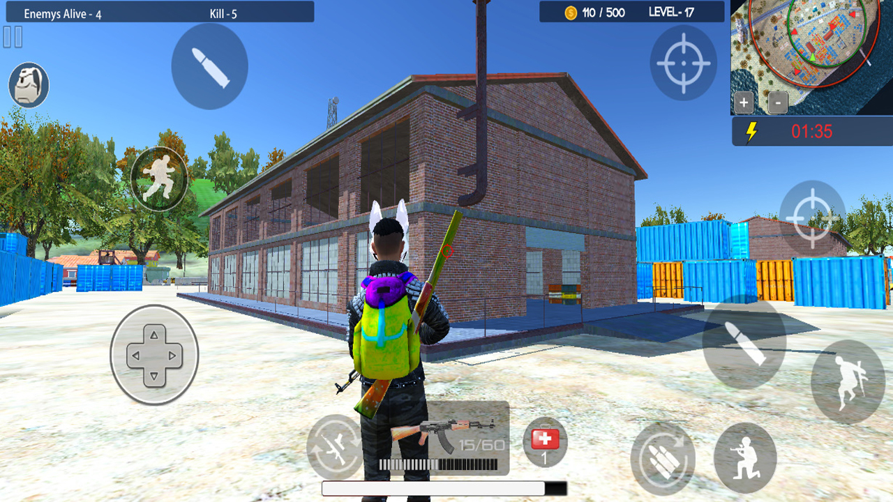 اسکرین شات 4 بازی Battleground Survival Shooter