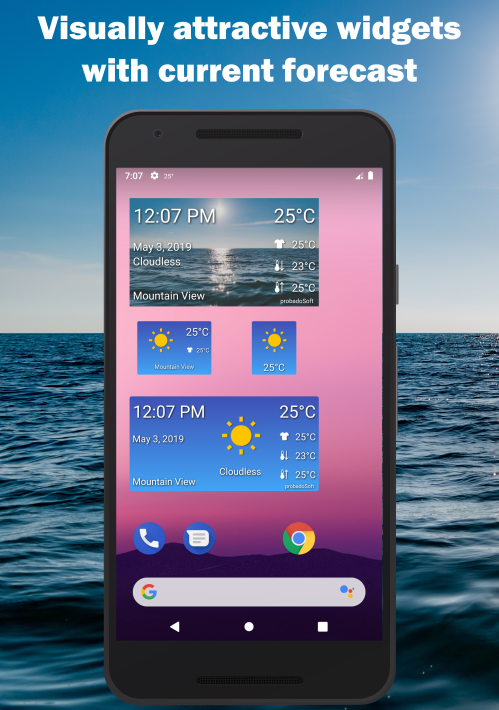 اسکرین شات 4 برنامه Pocket Weather