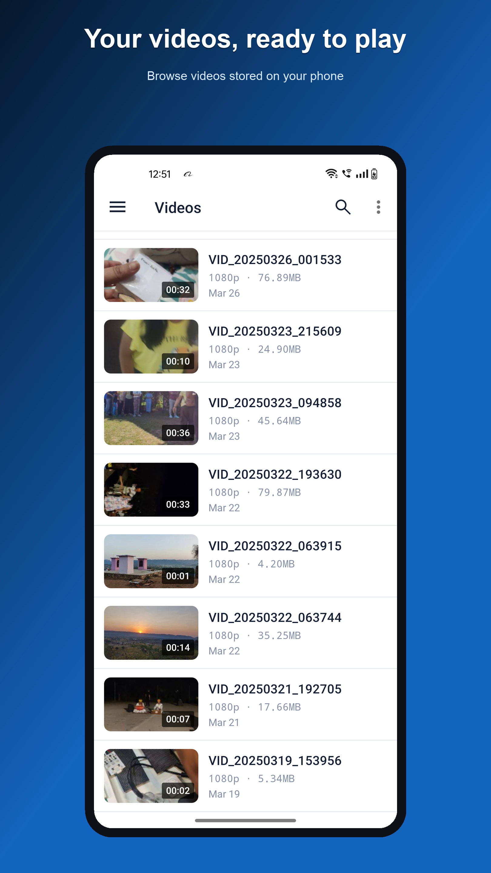 اسکرین شات 1 برنامه Slow Motion Frame Video Player