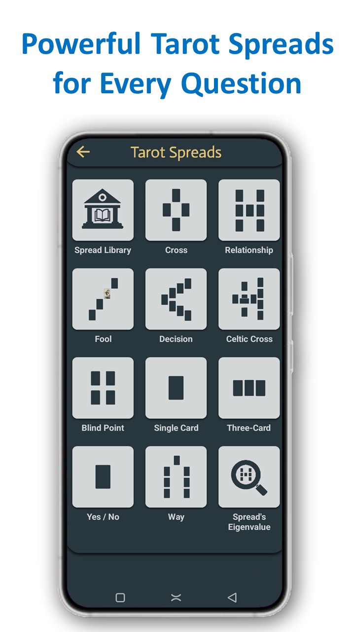 اسکرین شات 6 برنامه Mysterious Tarot – AI Tarot