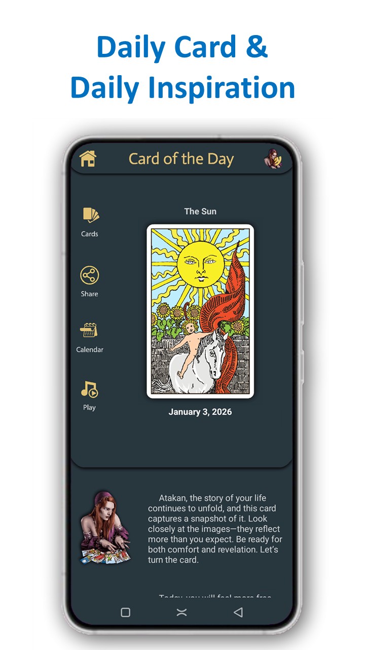 اسکرین شات 5 برنامه Mysterious Tarot – AI Tarot
