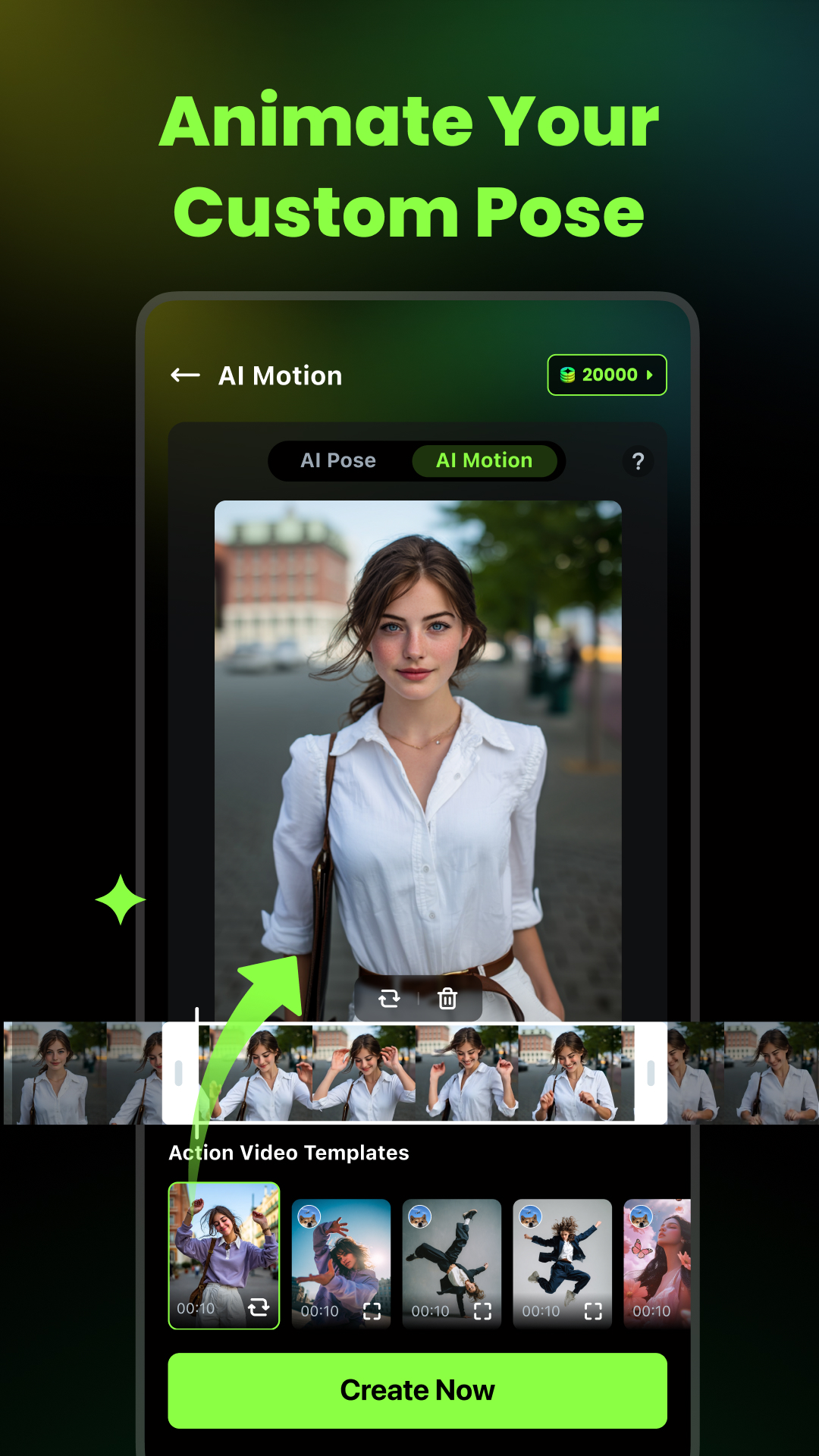 اسکرین شات 4 برنامه AI Catch: AI Video Generator