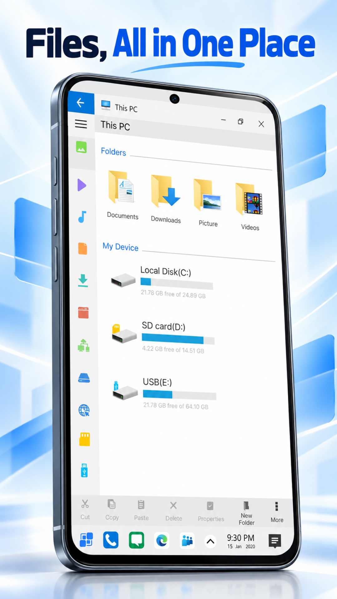 اسکرین شات 6 برنامه Computer Launcher Pro