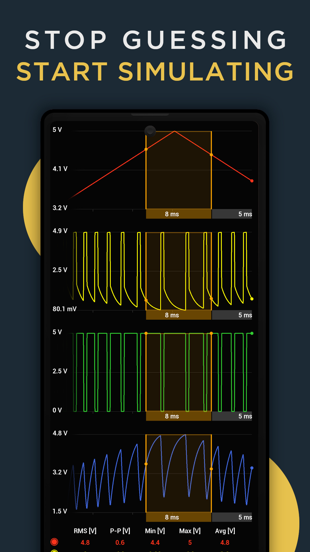 اسکرین شات 4 برنامه PROTO - circuit simulator