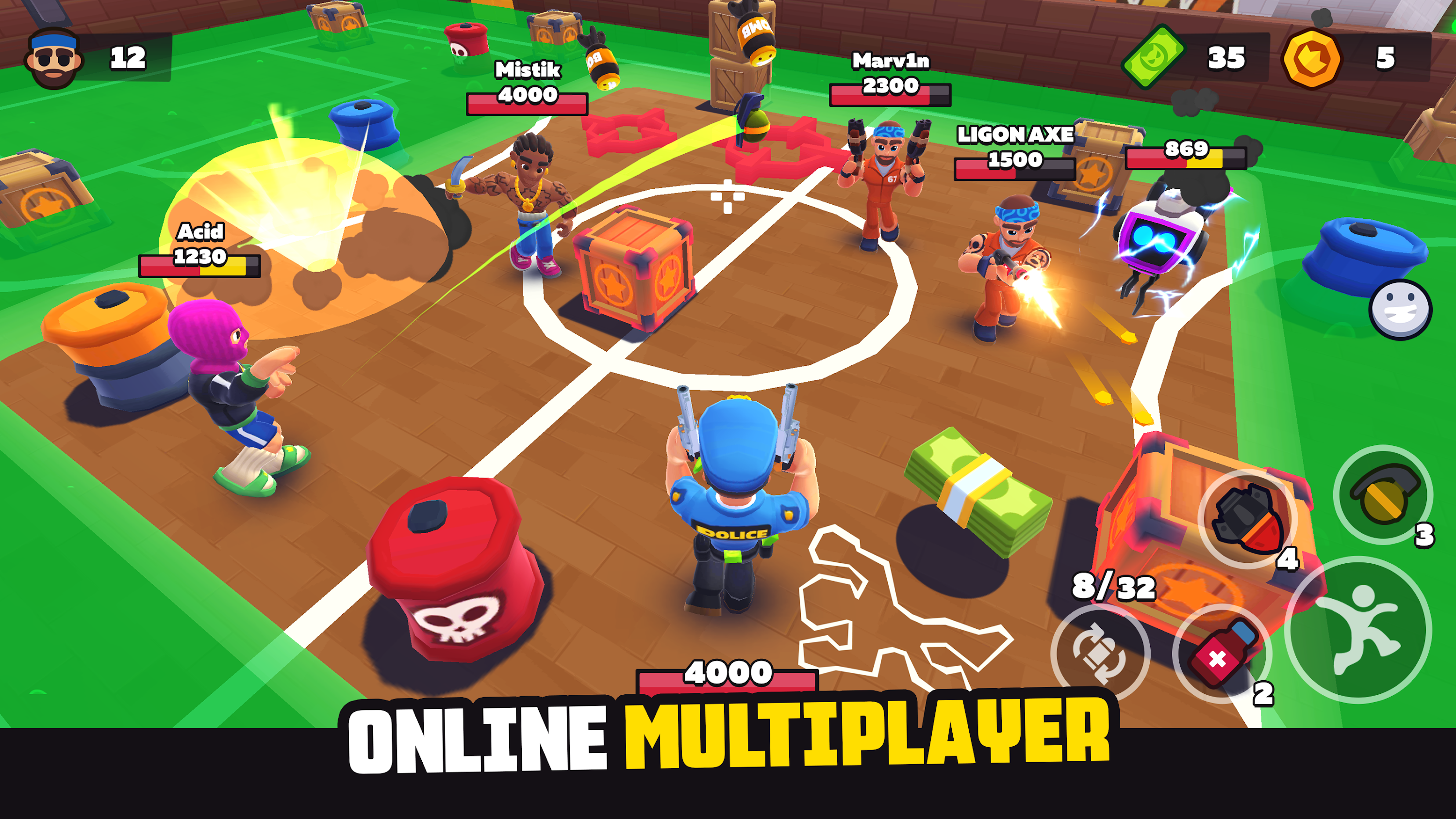 اسکرین شات 1 بازی HAPPY ZONE - Battle Royale