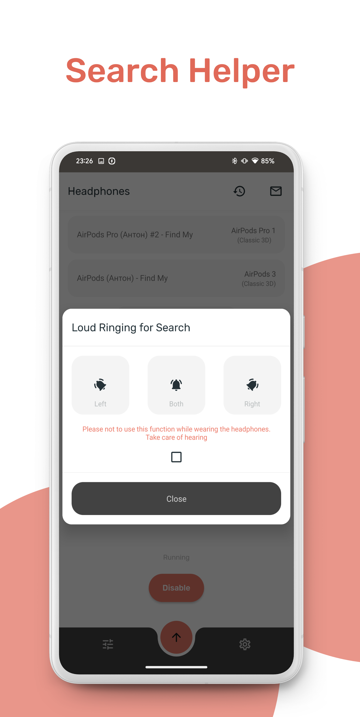 اسکرین شات 4 برنامه MaterialPods: AirPods battery