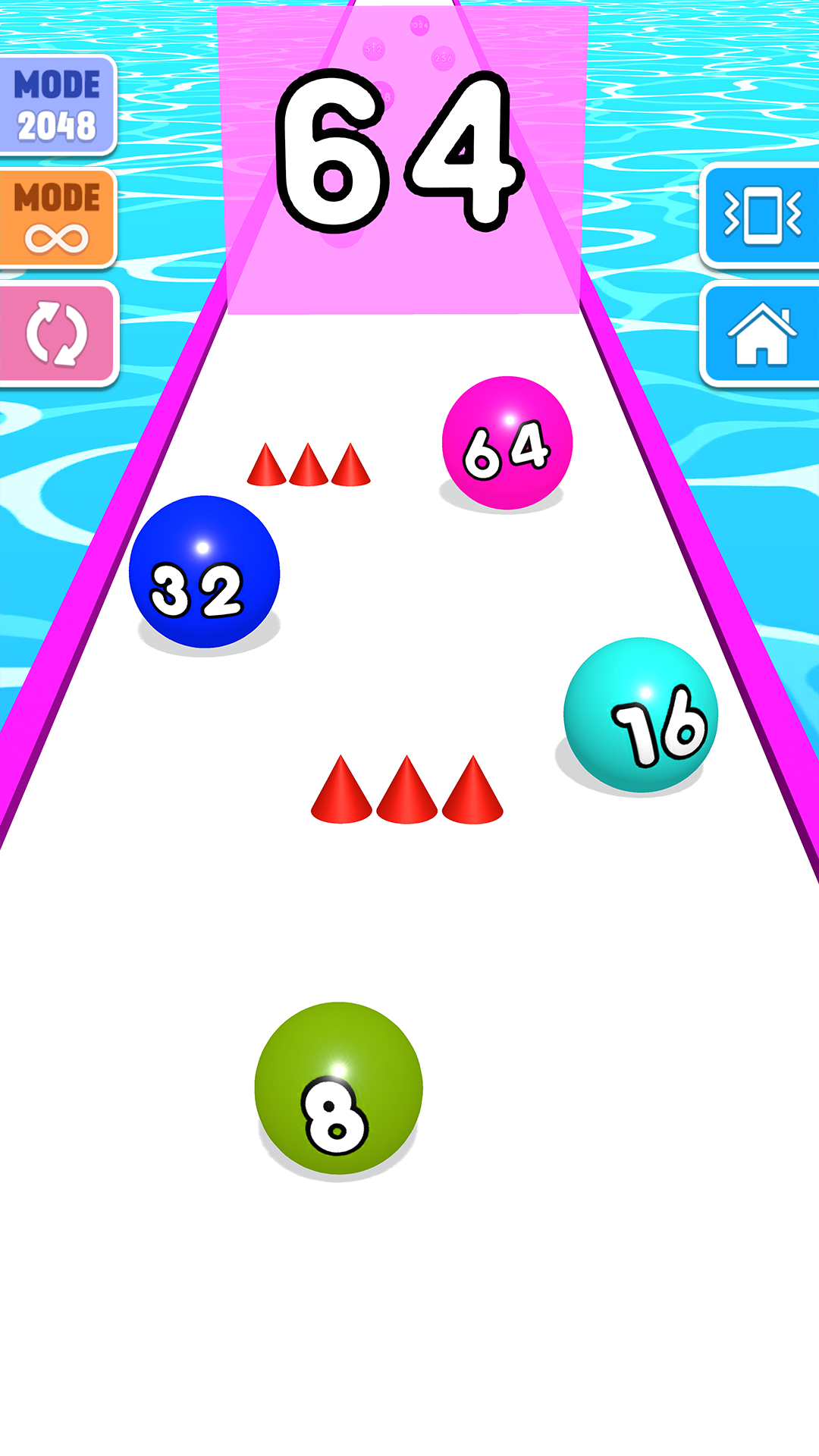 اسکرین شات 1 بازی Epic Ball Run 3D