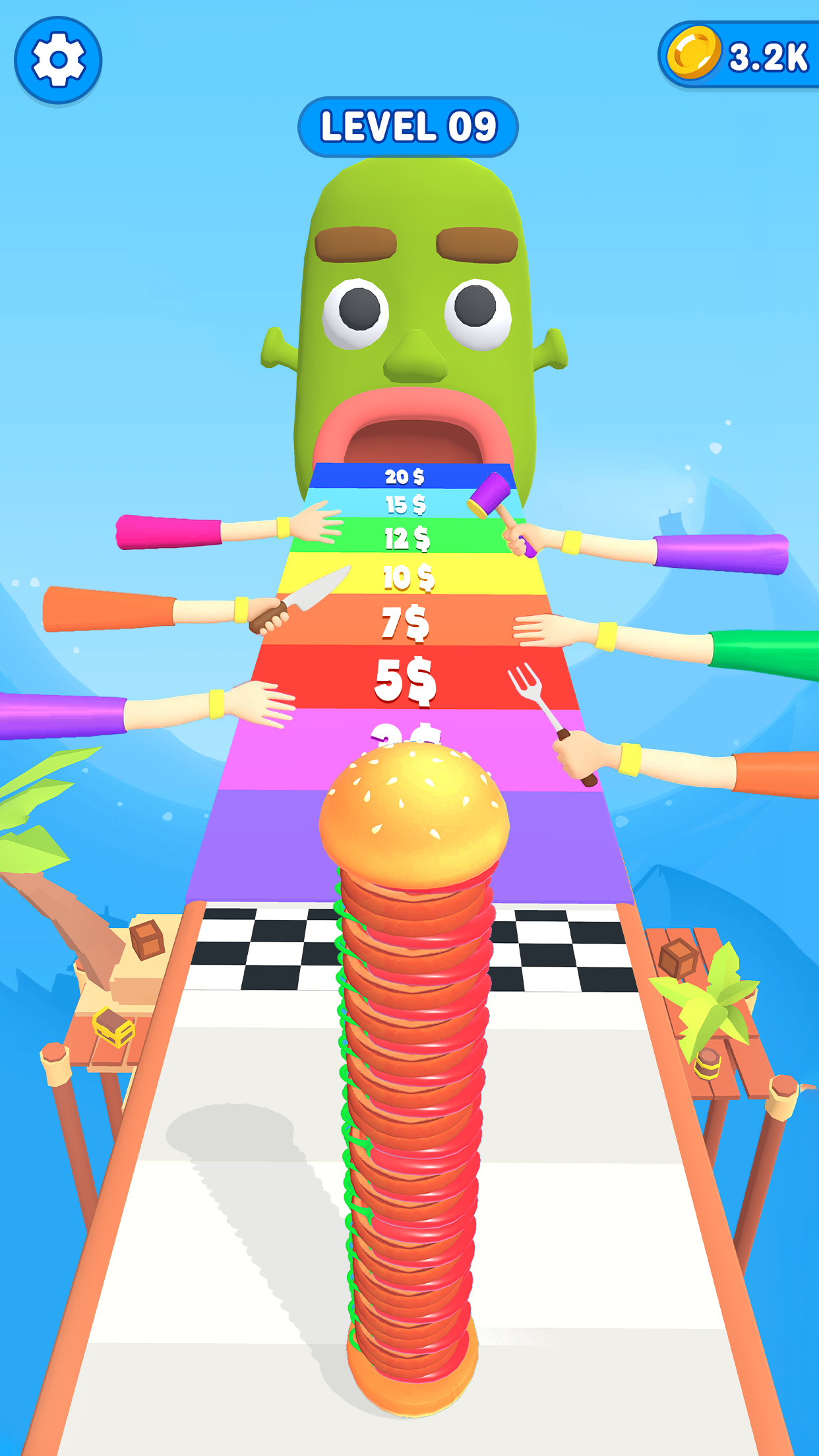 اسکرین شات 3 بازی Burger Master: Cooking Games