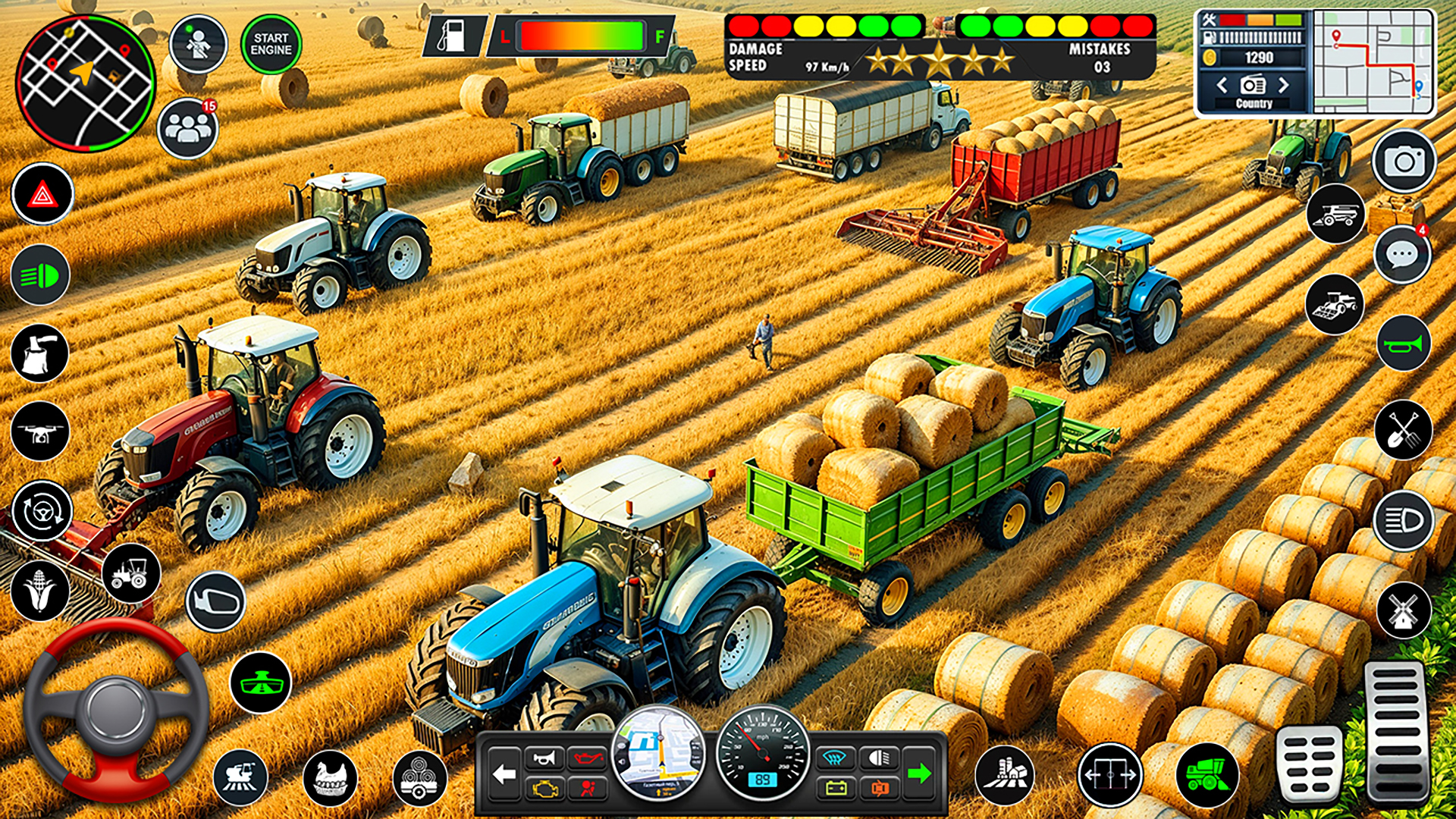 اسکرین شات 6 بازی Grand Tractor Farming Games