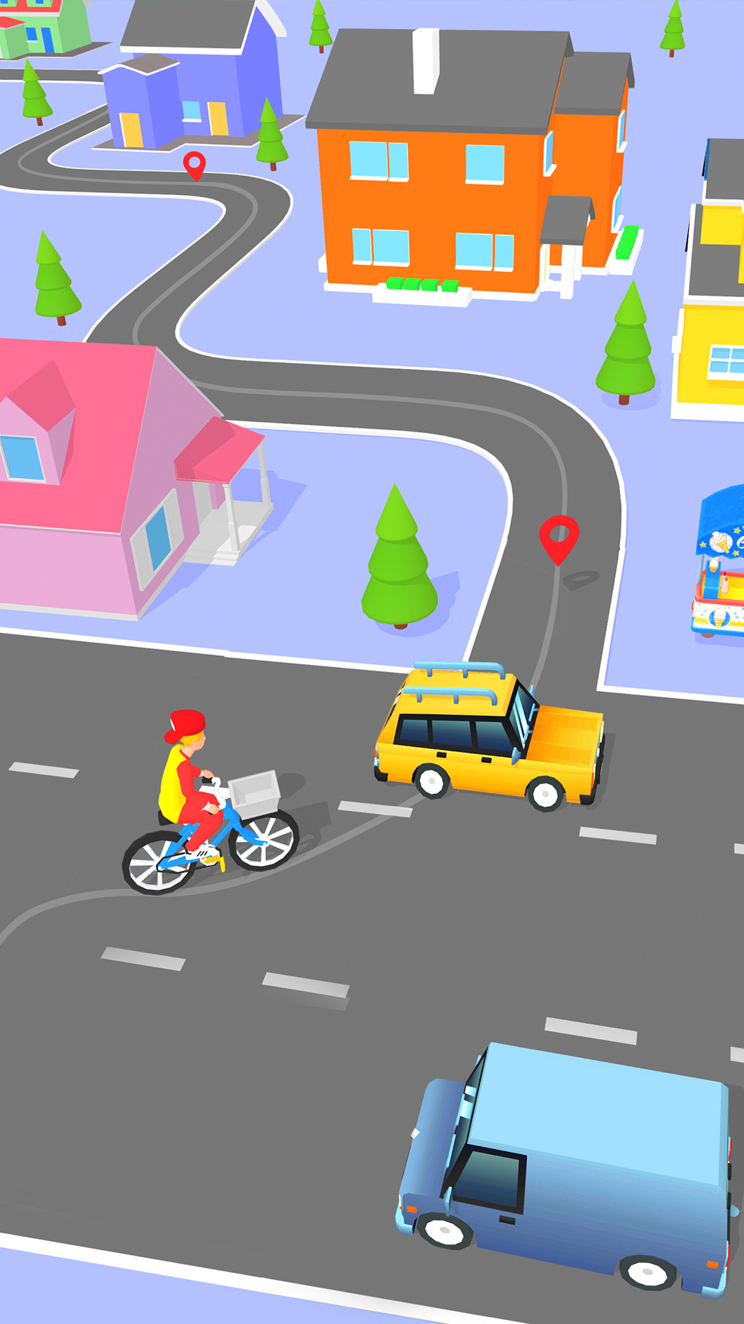 اسکرین شات 4 بازی Pizza Delivery Game: Bike Game