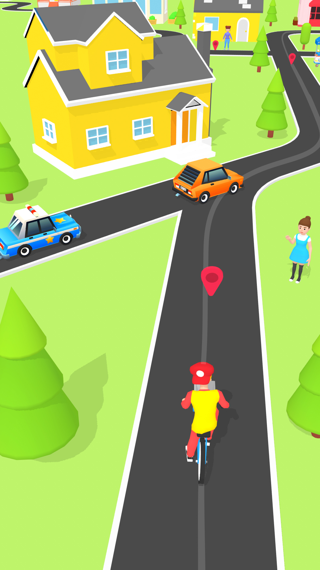 اسکرین شات 5 بازی Pizza Delivery Game: Bike Game
