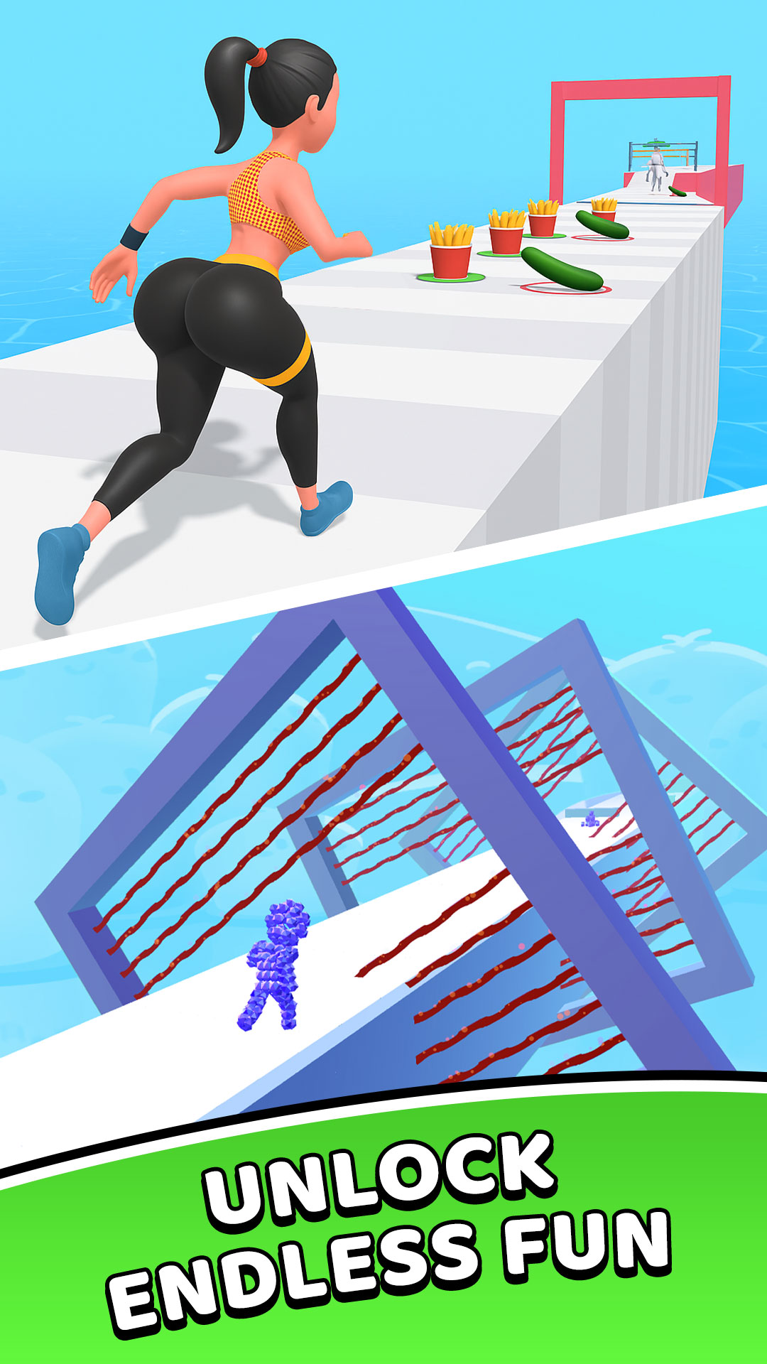 اسکرین شات 2 بازی Mini Games: Run And Win