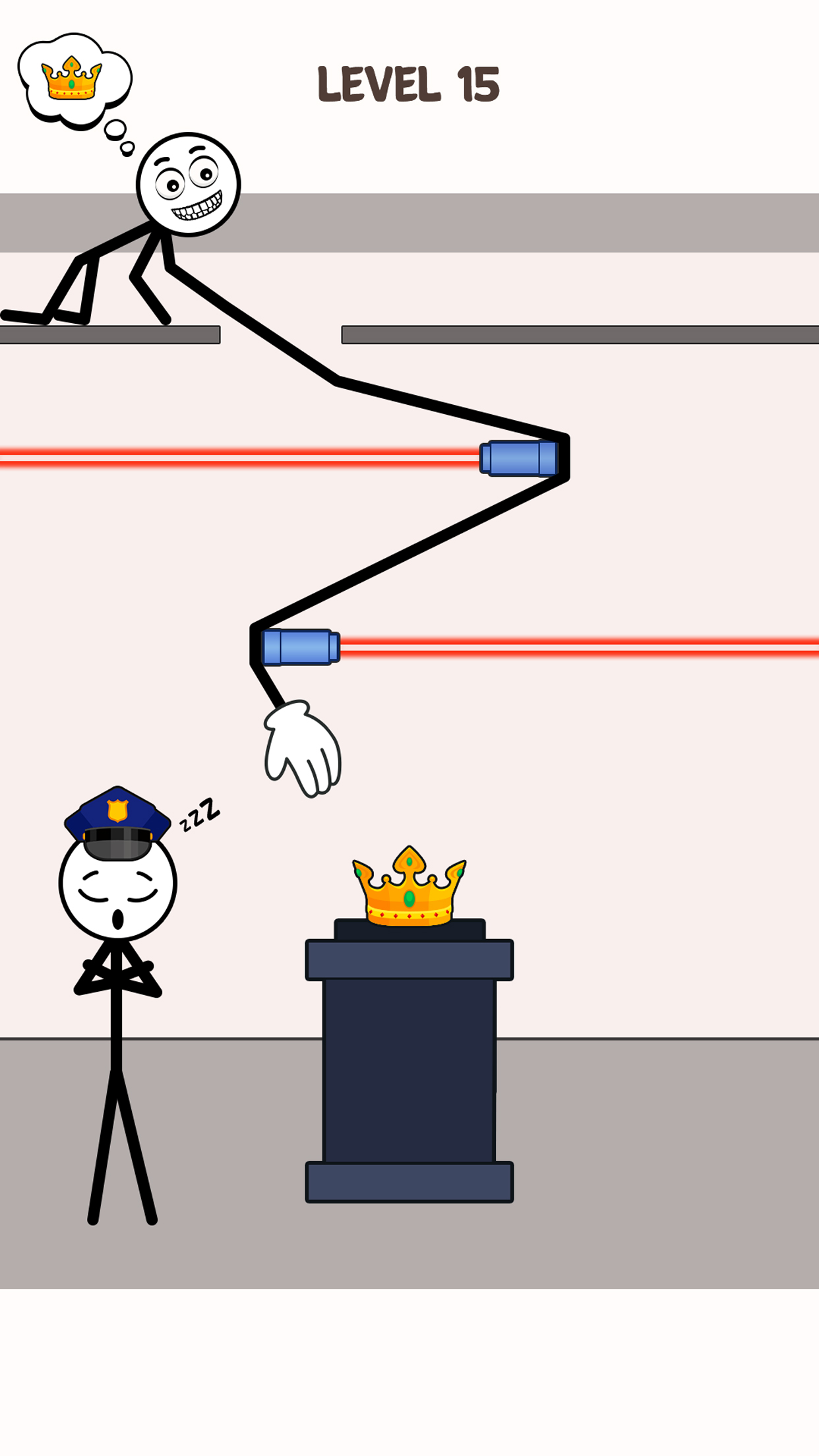 اسکرین شات 6 بازی Robber Puzzle Stickman Game