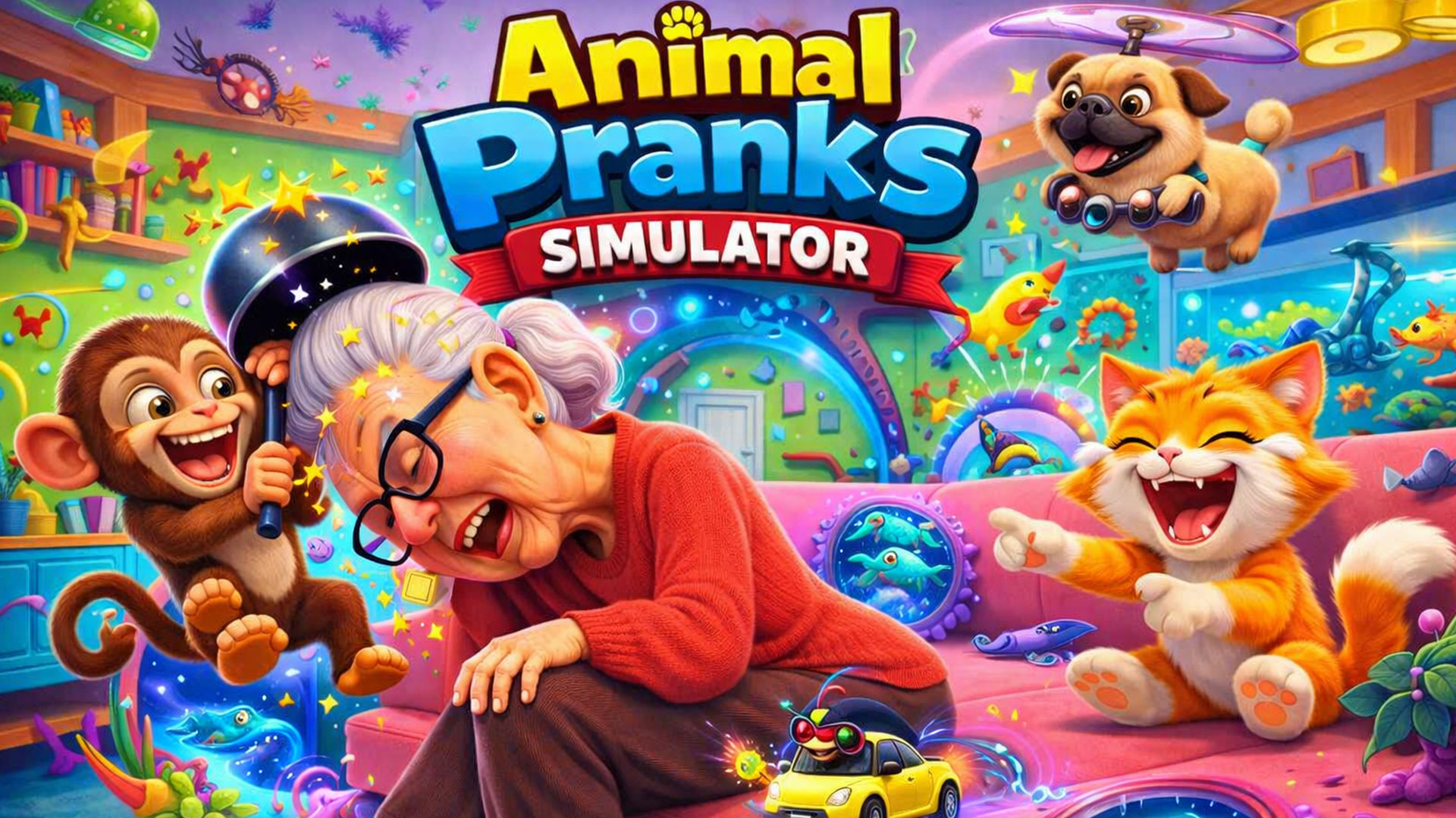 اسکرین شات 3 بازی Animal Cat Simulator 3D
