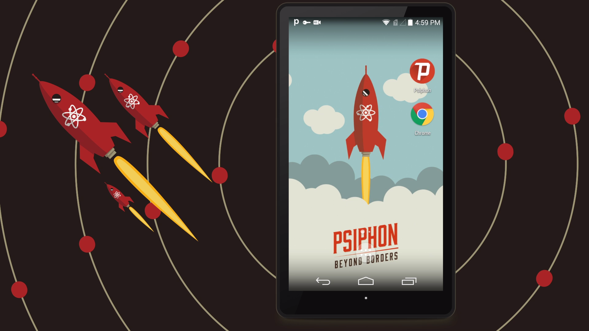 اسکرین شات 1 برنامه Psiphon Pro