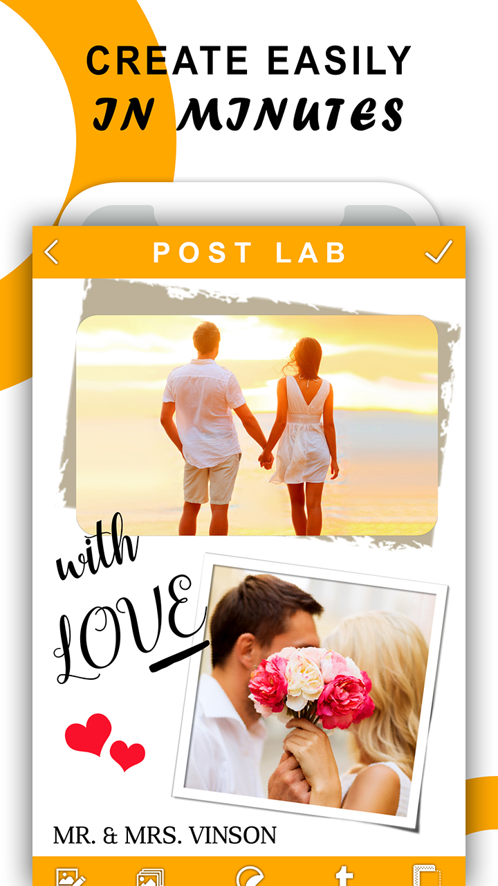 اسکرین شات 3 برنامه PostLab: Designer Collages, Po
