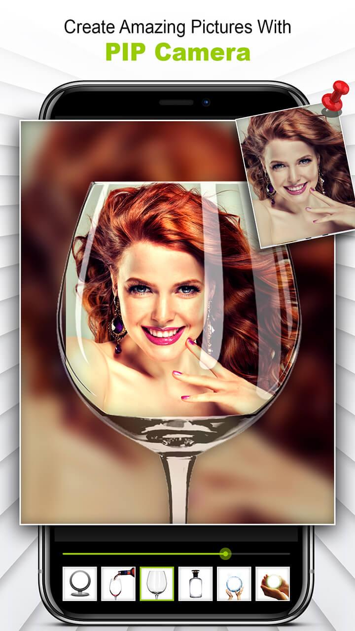 اسکرین شات 4 برنامه Shimmer Photo Effects: PIP, Ph