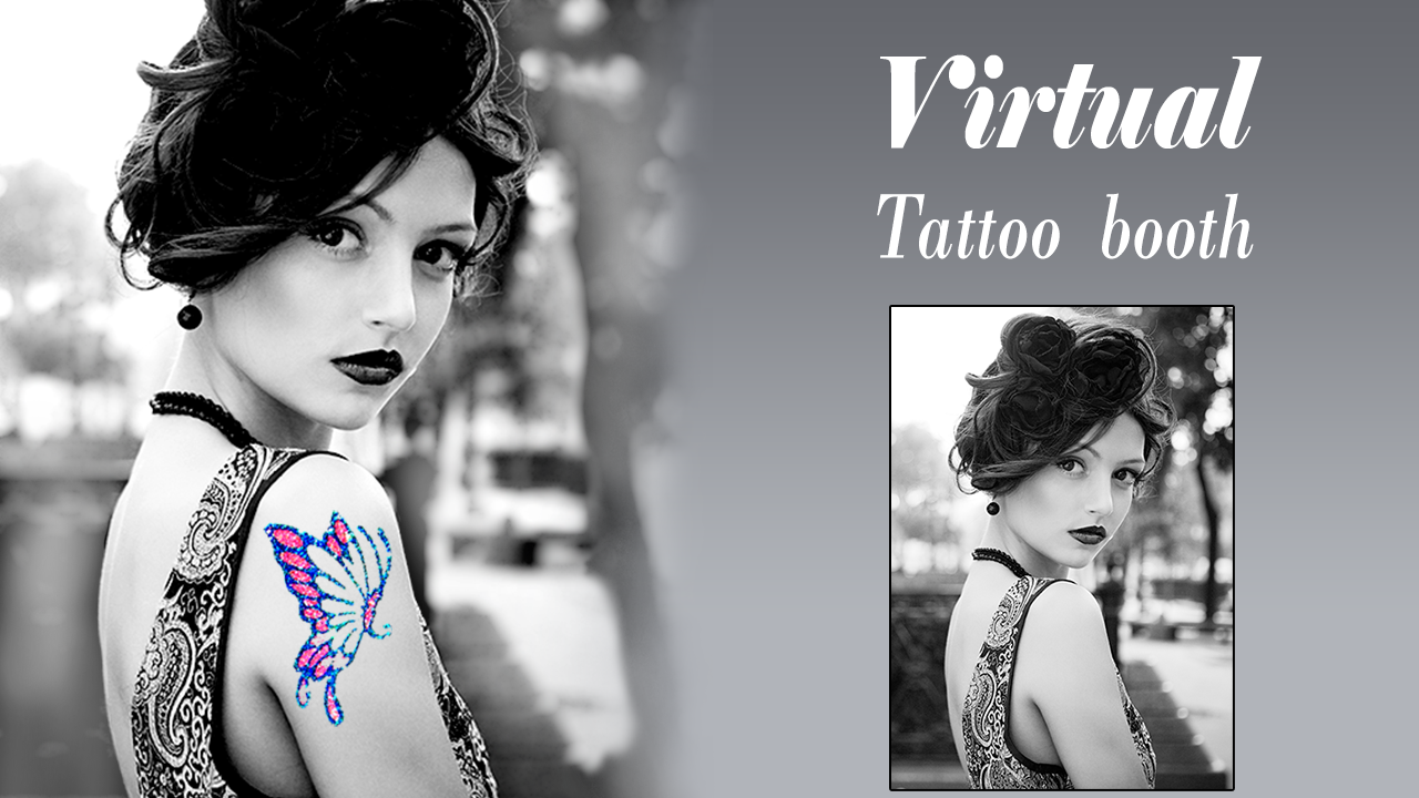 اسکرین شات 1 برنامه Tattoo My Photo