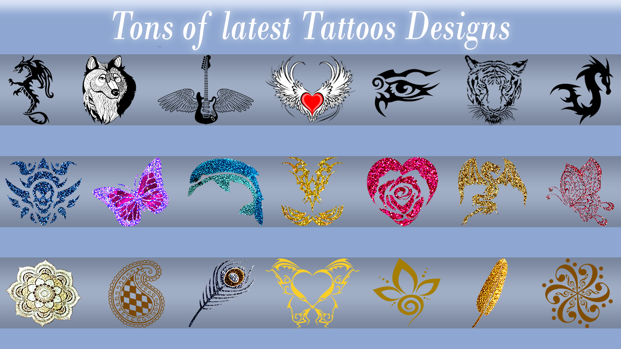 اسکرین شات 5 برنامه Tattoo My Photo