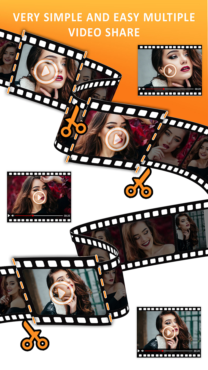 اسکرین شات 4 برنامه Video Splitter - Status Maker