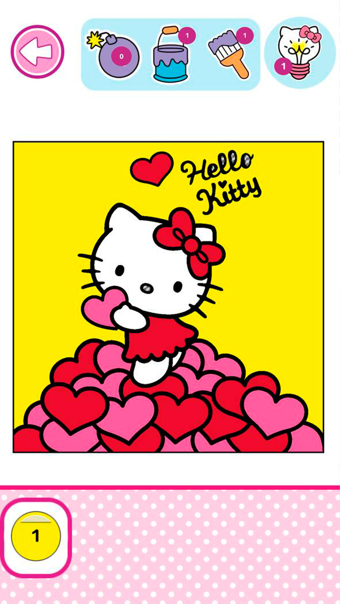 اسکرین شات 7 بازی Hello Kitty: Coloring Book