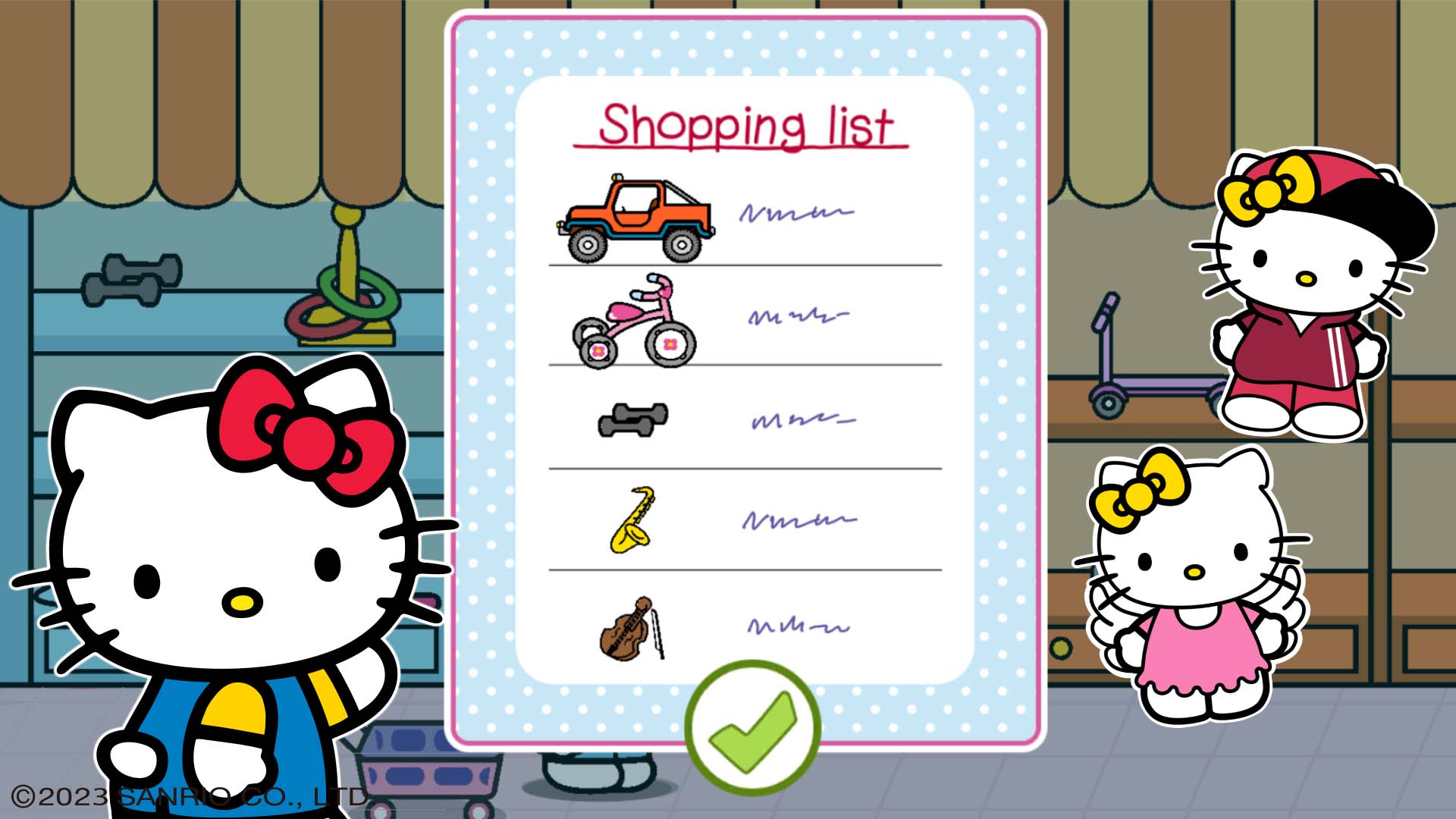 اسکرین شات 4 بازی Hello Kitty: Kids Supermarket