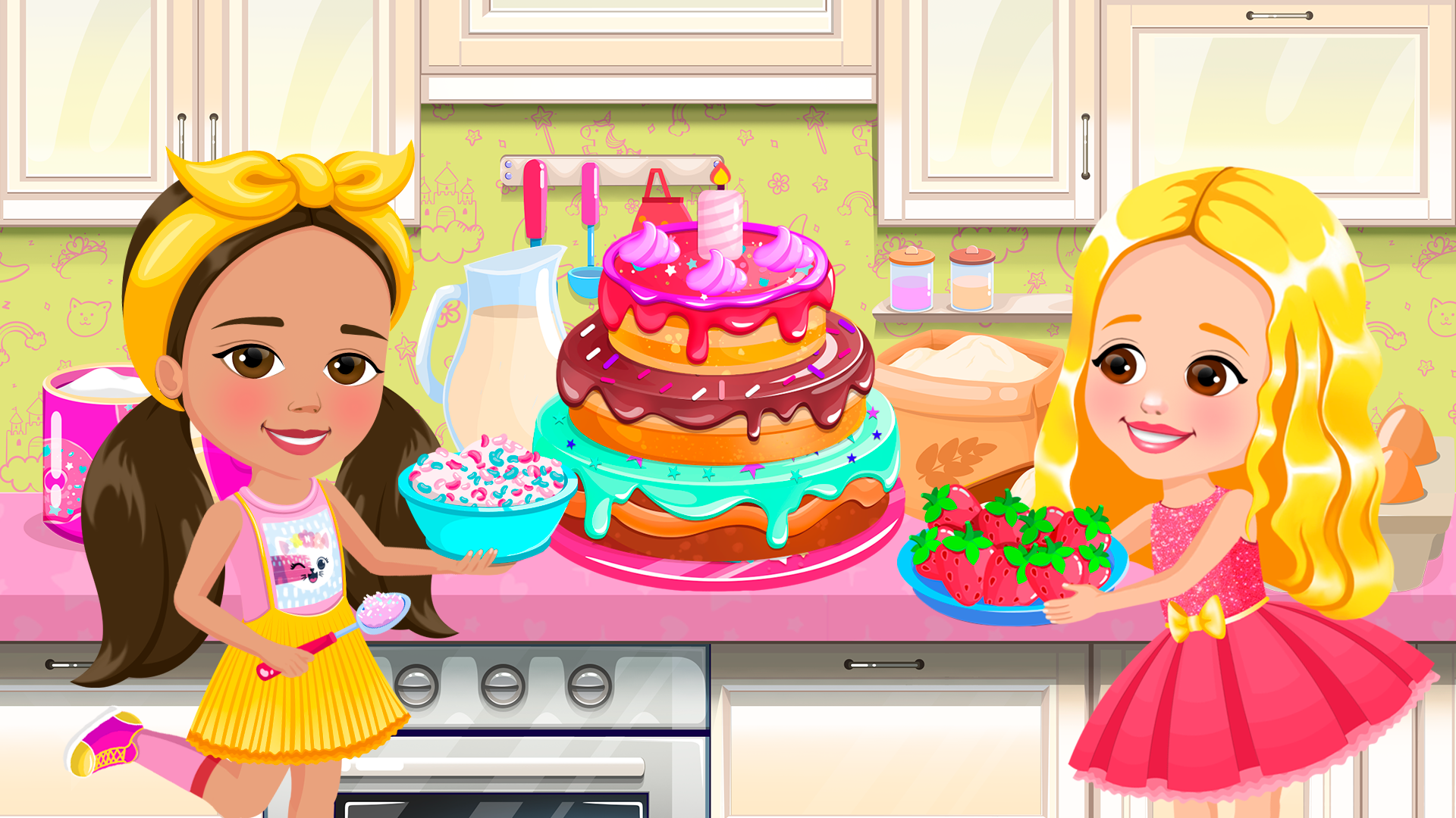 اسکرین شات 3 بازی Like Nastya: Party Time