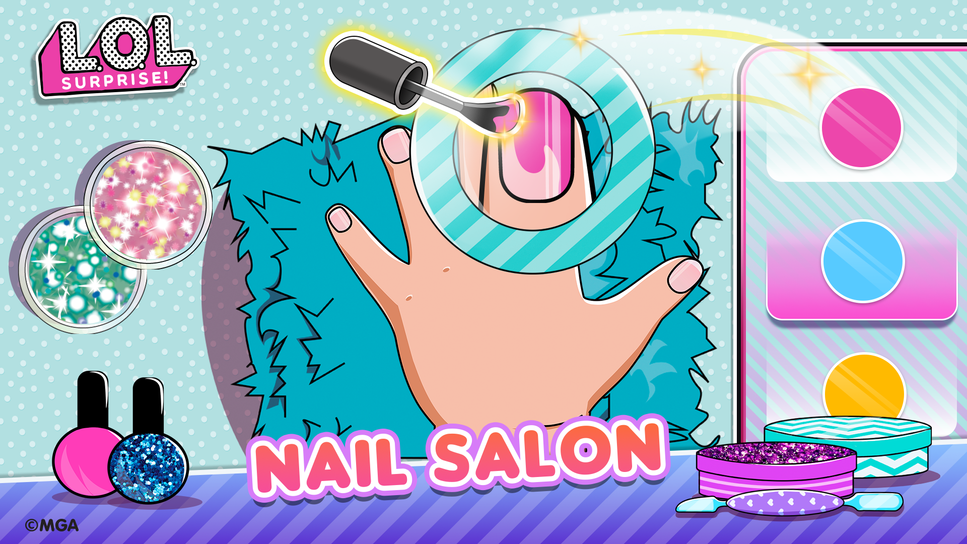 اسکرین شات 3 بازی L.O.L. Surprise! Beauty Salon