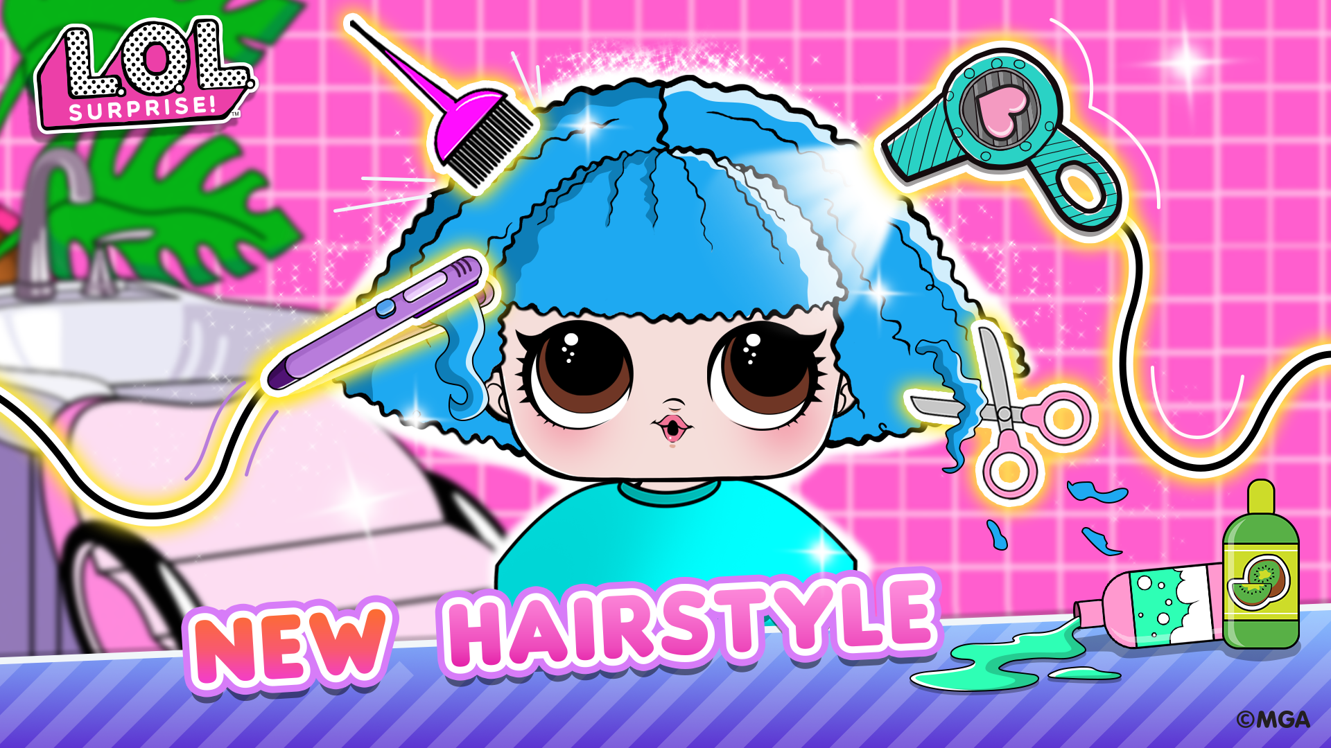 اسکرین شات 1 بازی L.O.L. Surprise! Beauty Salon