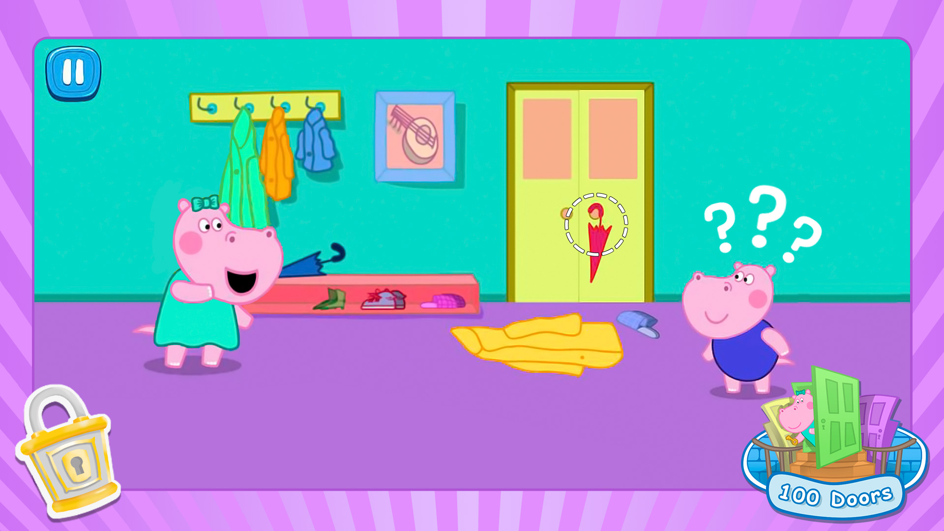 اسکرین شات 3 بازی Hippo in Search of Adventures